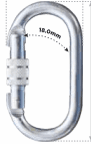 Screw-Gate Carabiner