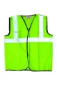 Polyester Green Safety Reflective Jacket  