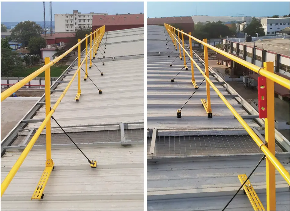 ROOFTOP GUARDRAIL SYSTEM