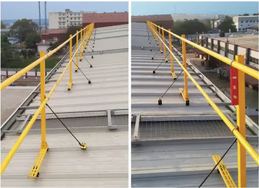 ROOFTOP GUARDRAIL SYSTEM